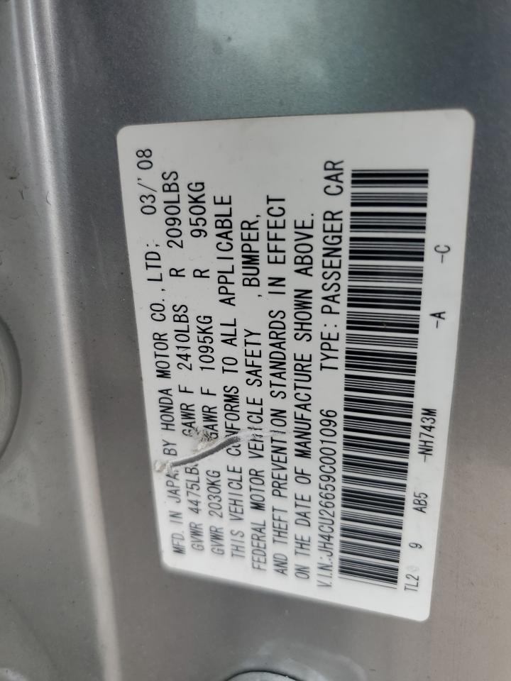 JH4CU26659C001096 2009 Acura Tsx