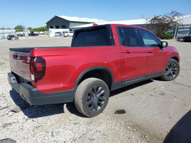  HONDA RIDGELINE 2021 Червоний