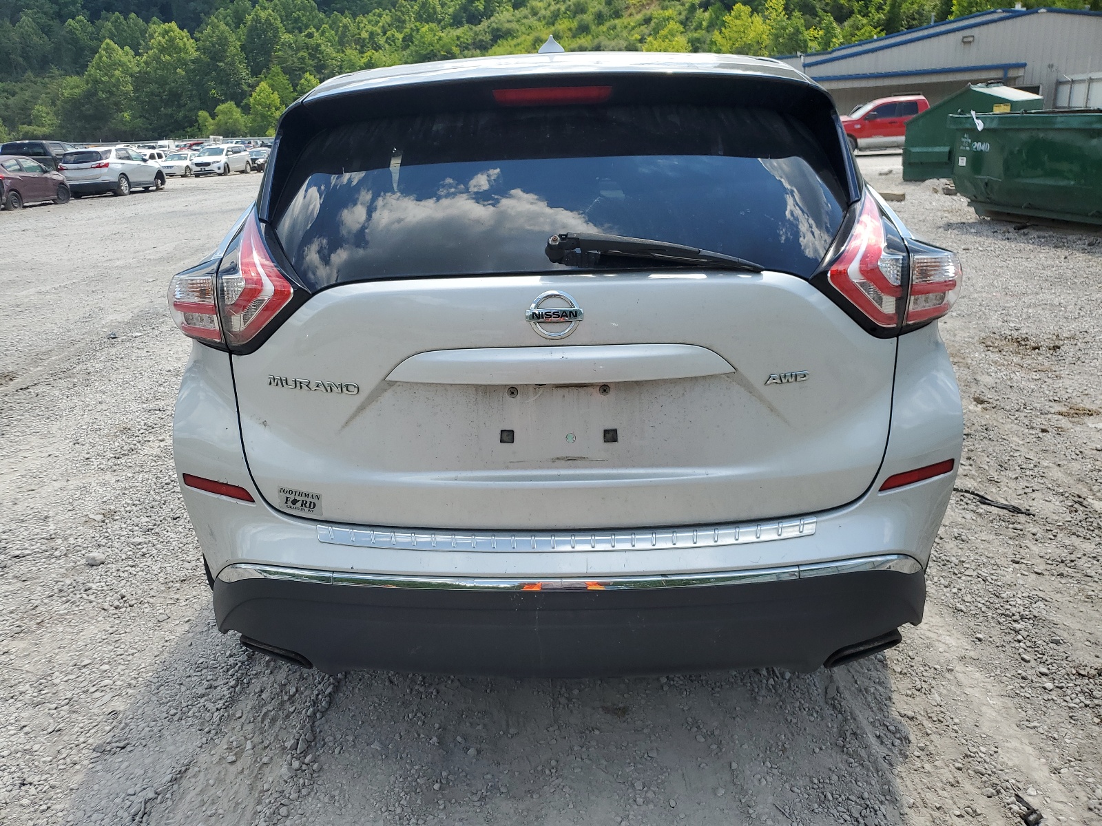 2015 Nissan Murano S vin: 5N1AZ2MH9FN226826