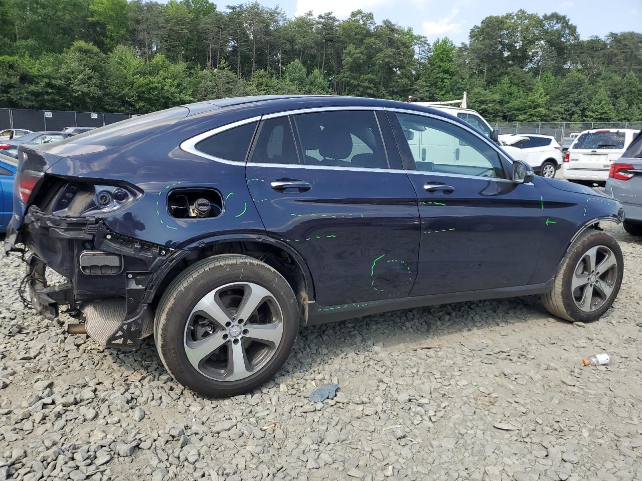 2017 Mercedes-Benz Glc Coupe 300 4Matic VIN: WDC0J4KB9HF152882 Lot: 59290984