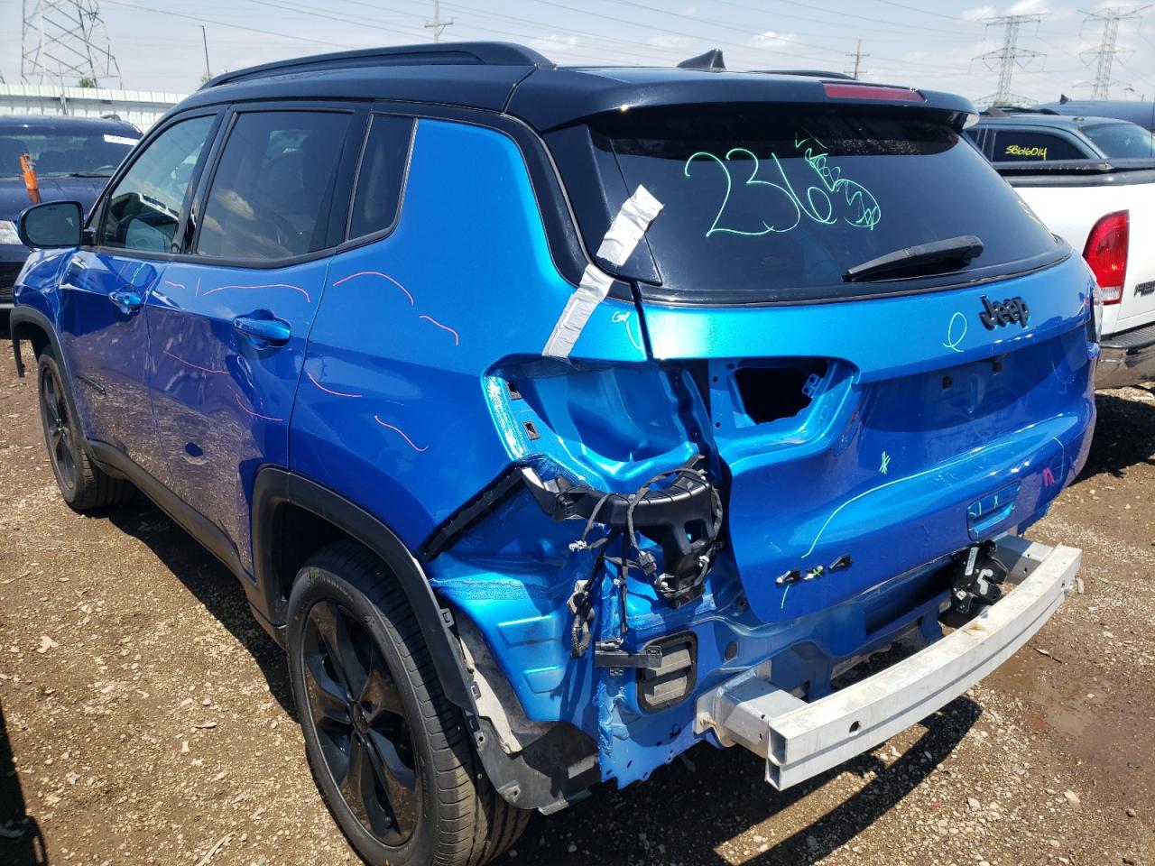 3C4NJDBB6KT724547 2019 JEEP COMPASS - Image 2