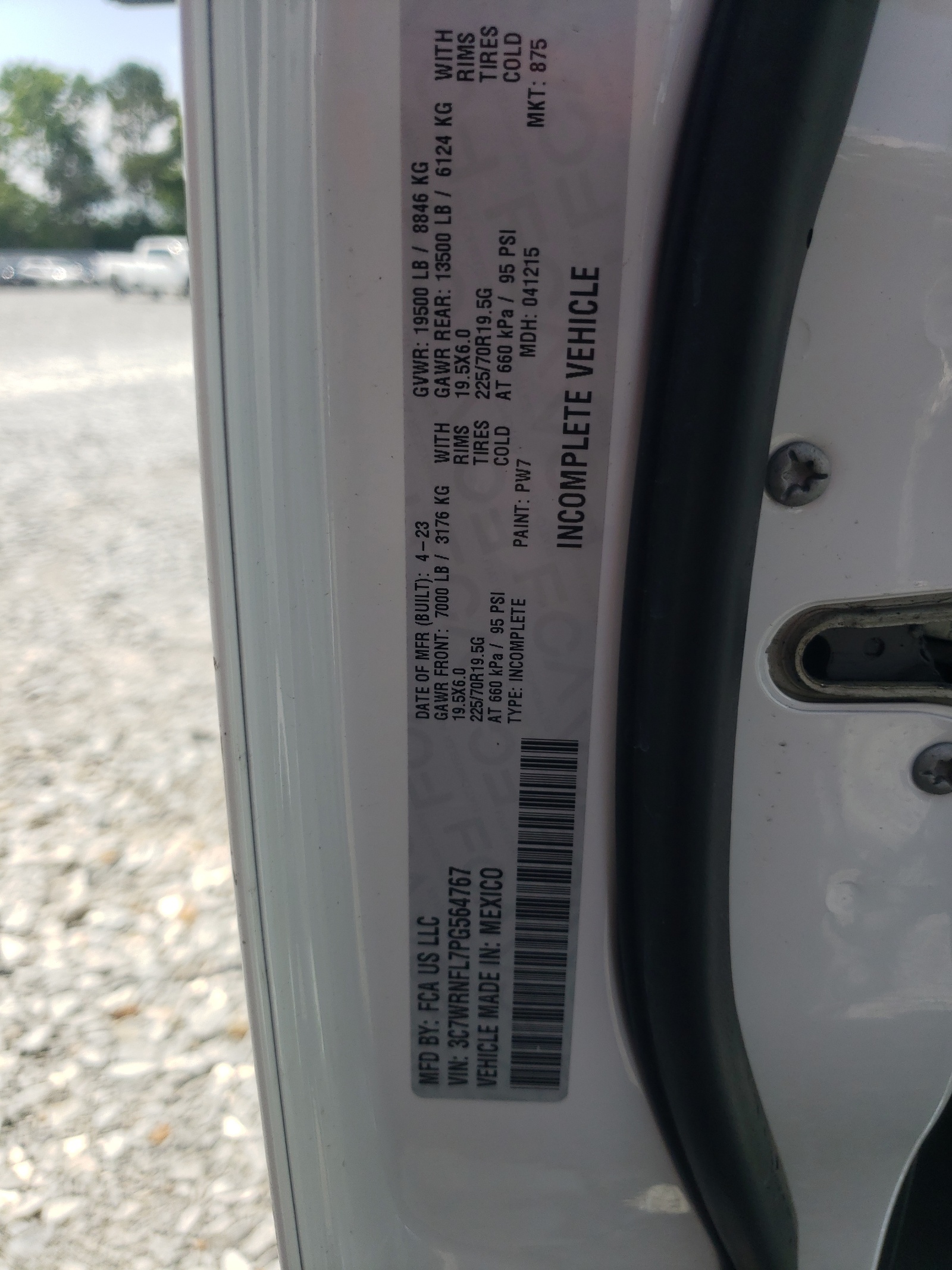 3C7WRNFL7PG564767 2023 Ram 5500