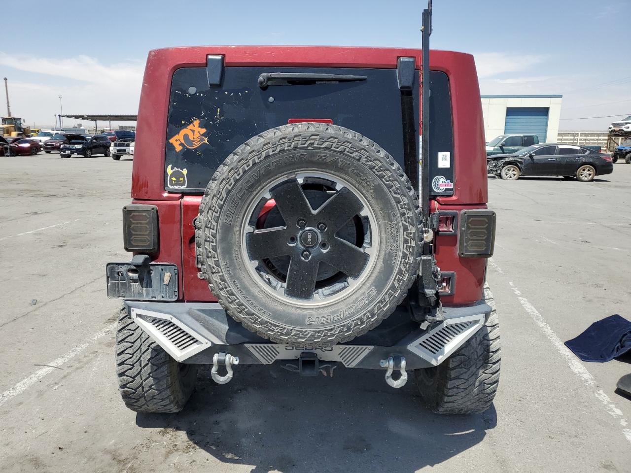 2012 Jeep Wrangler Unlimited Sahara VIN: 1C4BJWEG7CL258579 Lot: 58101274