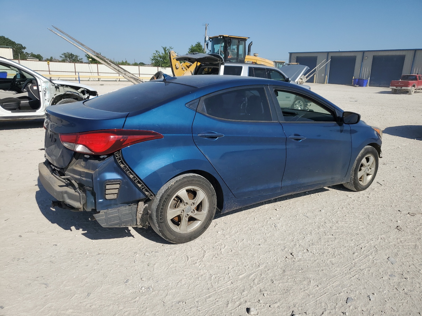 KMHDH4AE0EU121120 2014 Hyundai Elantra Se