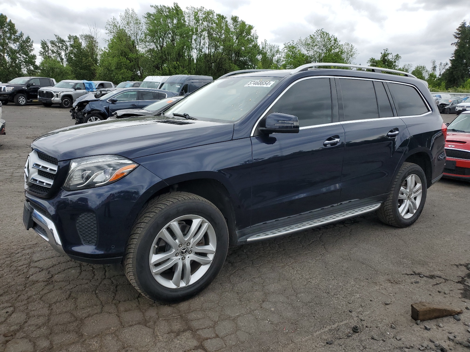 2017 Mercedes-Benz Gls 450 4Matic vin: 4JGDF6EE1HA947654