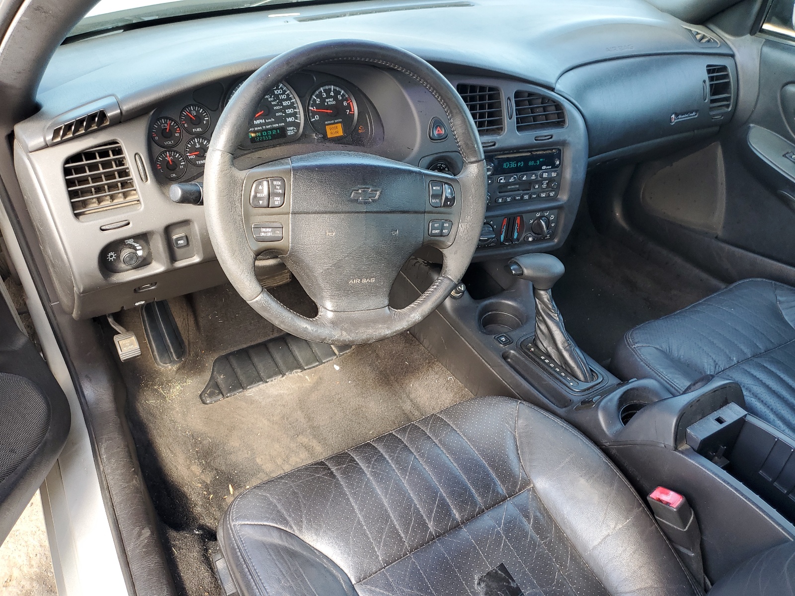 2G1WX15K719137099 2001 Chevrolet Monte Carlo Ss