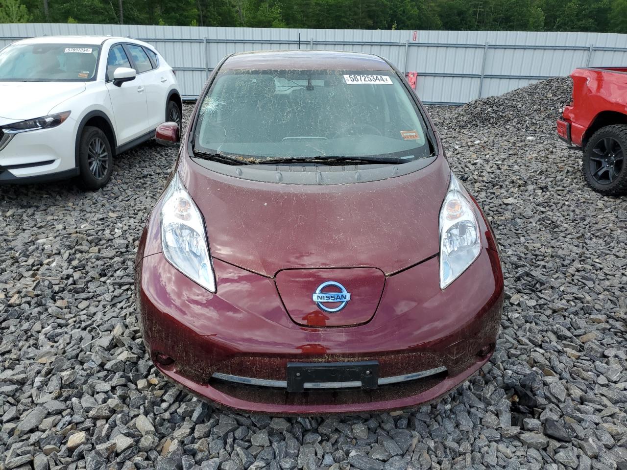 2016 Nissan Leaf S VIN: 1N4AZ0CP0GC307458 Lot: 58725344