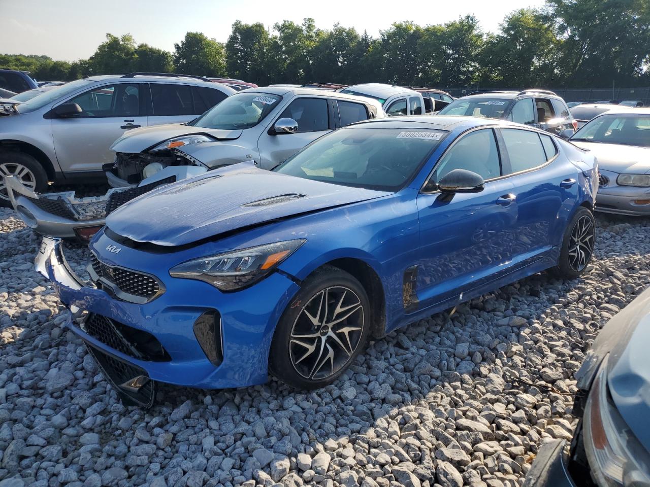 2023 Kia Stinger Gt Line VIN: KNAE35LD2P6122954 Lot: 58825344