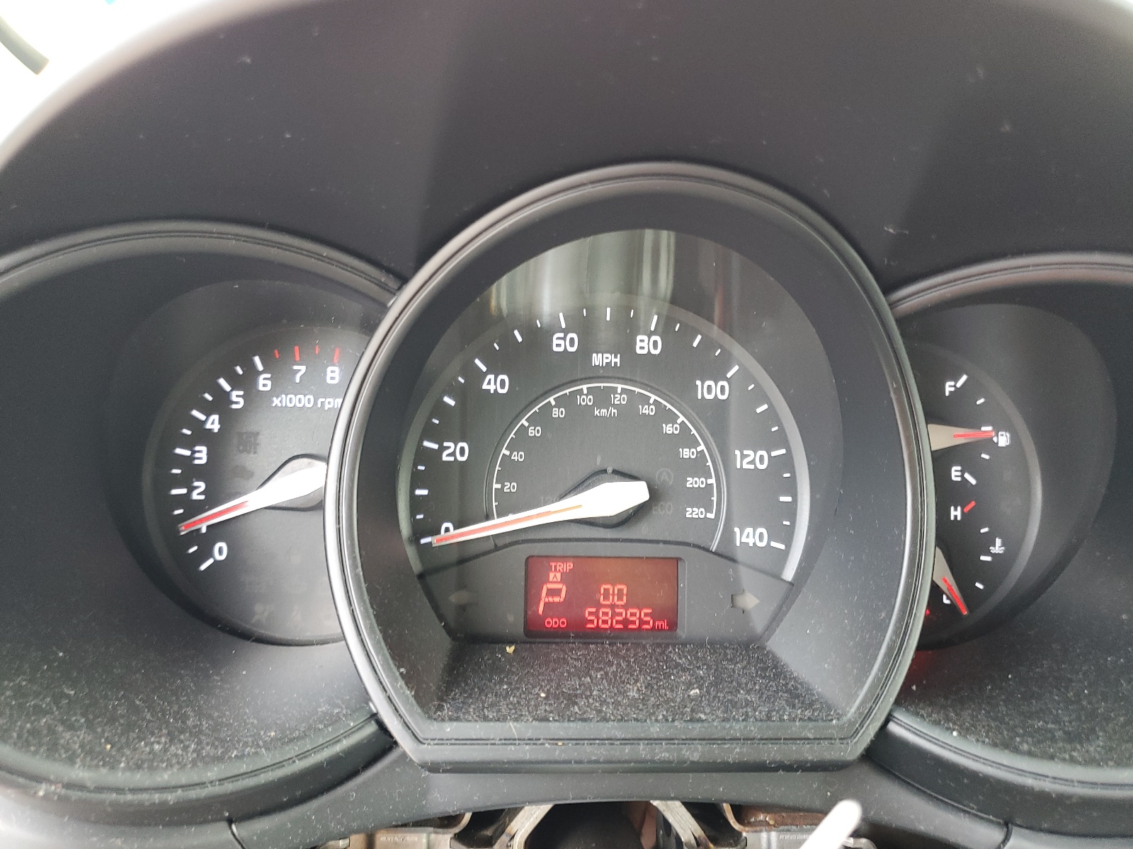 KNADM4A35E6338727 2014 Kia Rio Lx