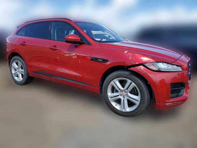  JAGUAR F-PACE 2018 Красный