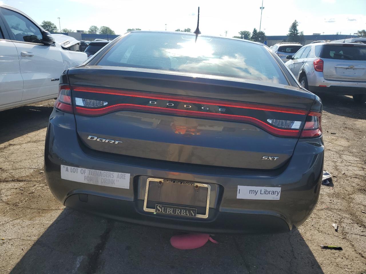 2015 Dodge Dart Sxt VIN: 1C3CDFBB5FD101706 Lot: 60468144