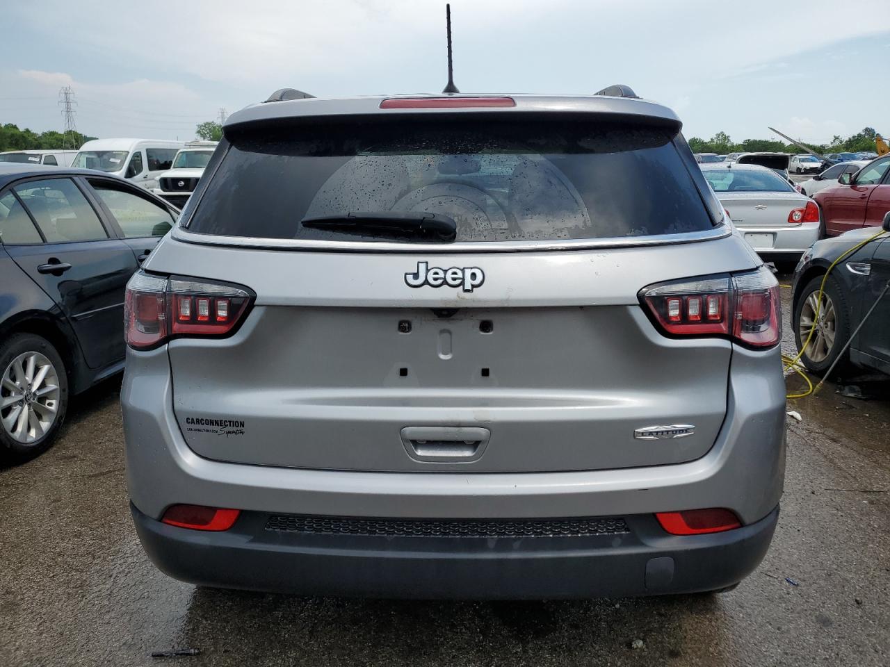 2018 Jeep Compass Latitude VIN: 3C4NJCBBXJT468583 Lot: 58710614