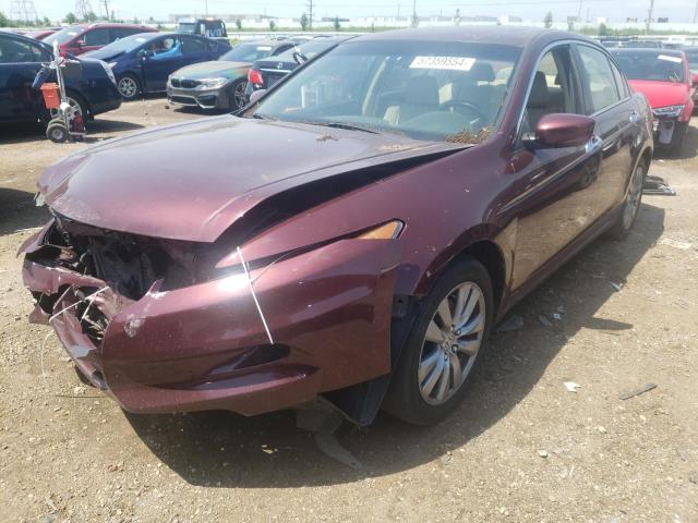 Седани HONDA ACCORD 2012 Бургунді