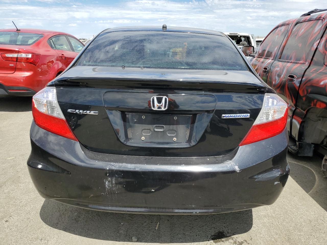 2012 Honda Civic Hybrid L VIN: JHMFB4F3XCS001337 Lot: 60435704