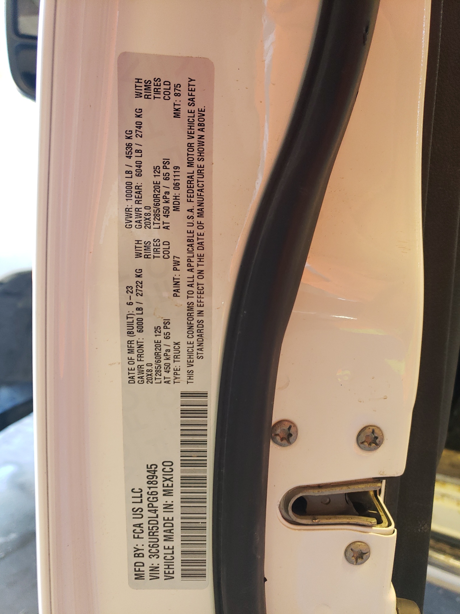 3C6UR5DL4PG618945 2023 Ram 2500 Big Horn