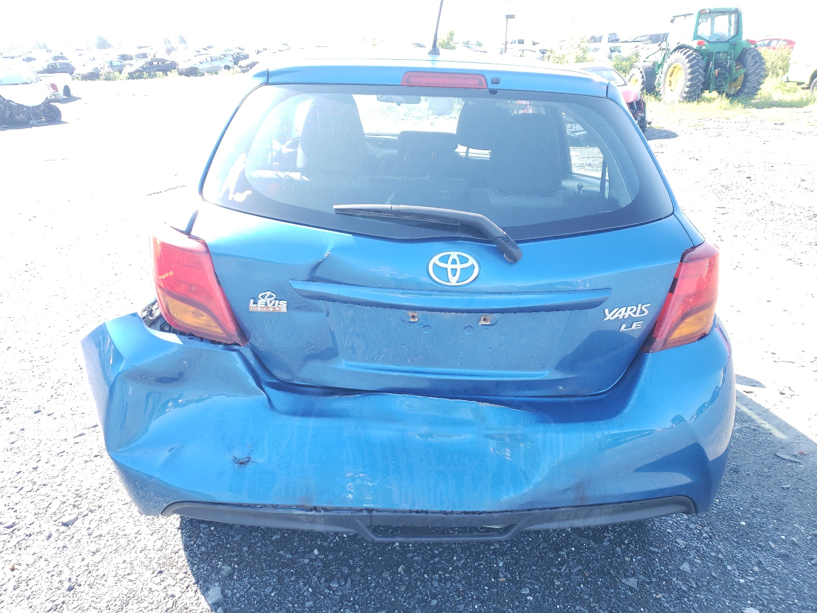 VNKKTUD31FA040206 2015 Toyota Yaris