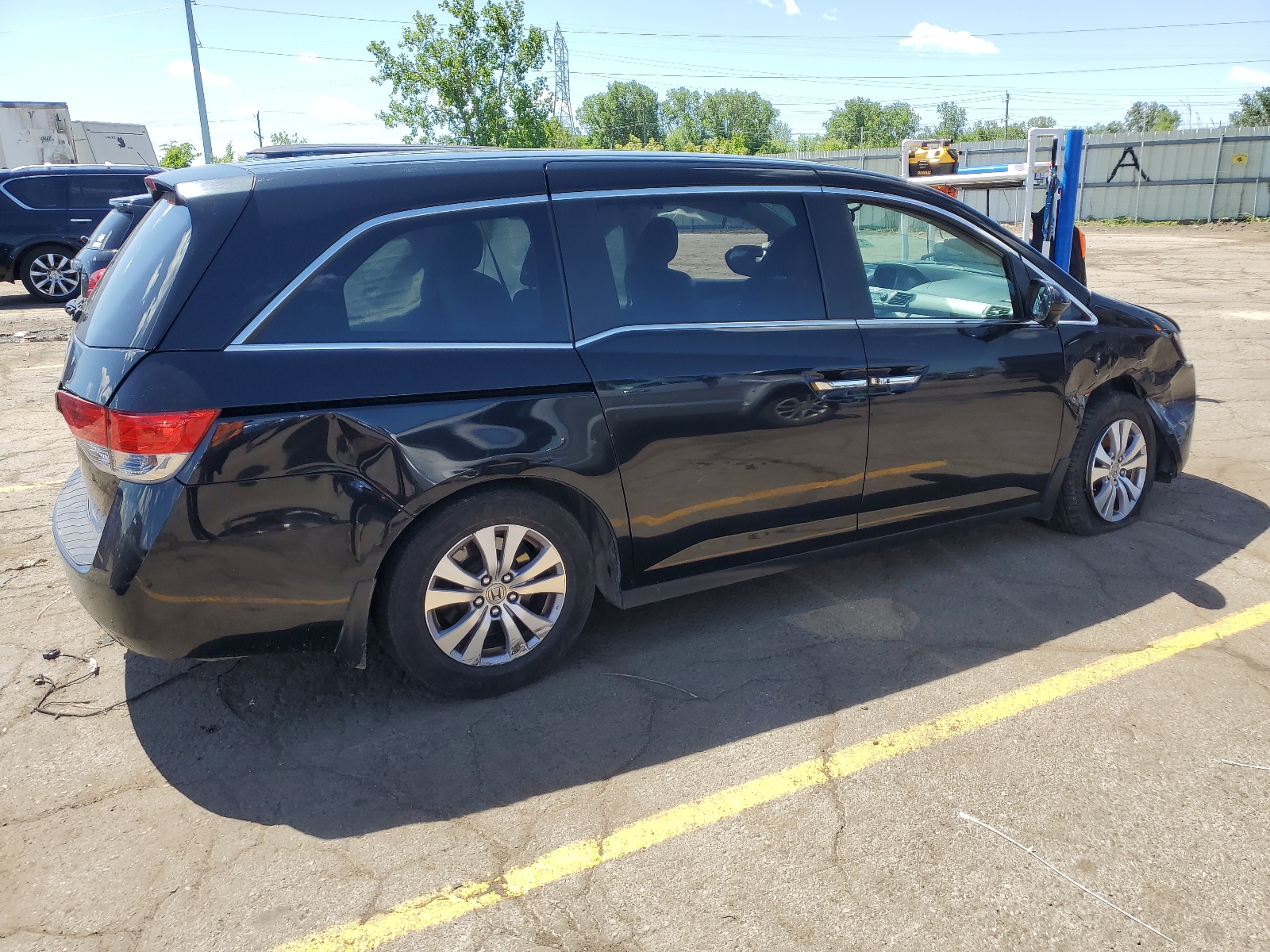 5FNRL5H42EB027759 2014 Honda Odyssey Ex