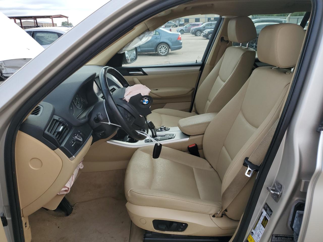 2013 BMW X3 xDrive28I VIN: 5UXWX9C53D0A17464 Lot: 61420084