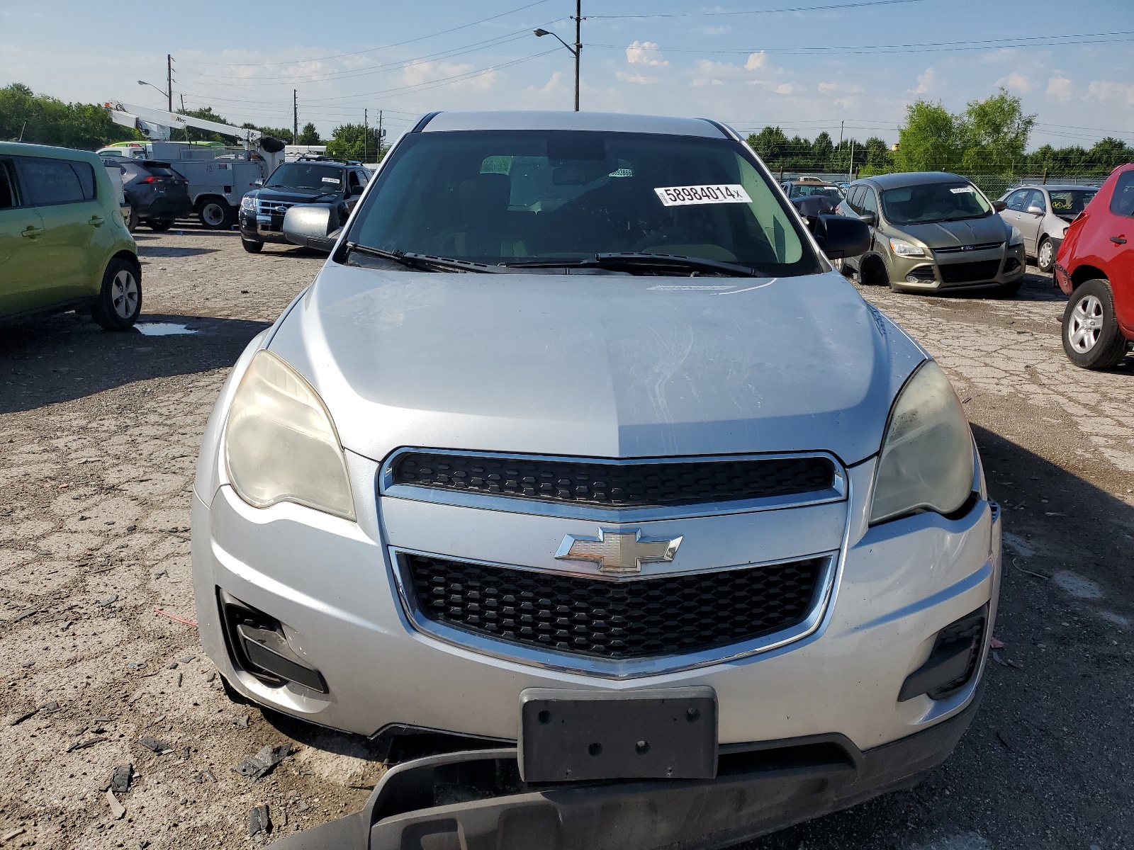 2013 Chevrolet Equinox Ls vin: 2GNALBEKXD6128493