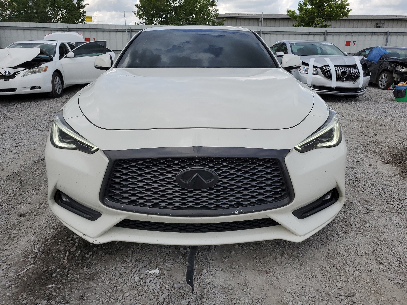 JN1FV7EK3JM530779 2018 Infiniti Q60 Red Sport 400