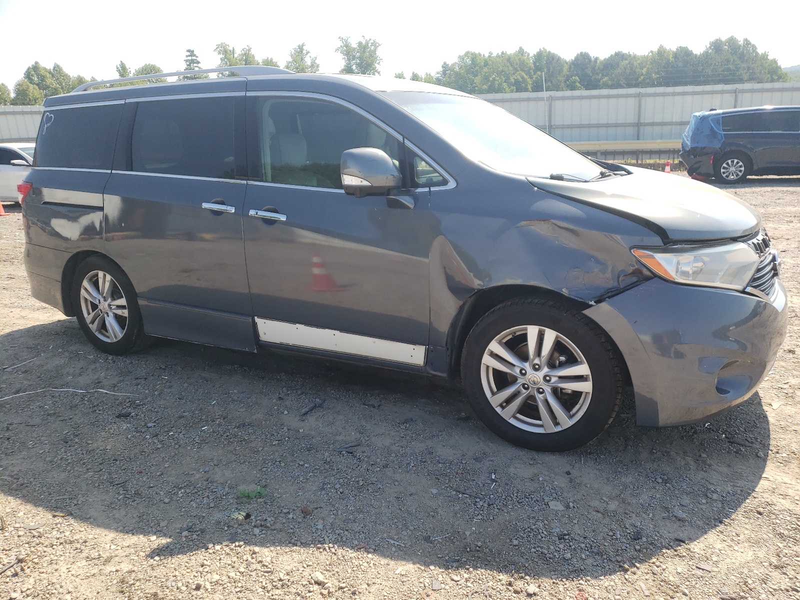 2013 Nissan Quest S vin: JN8AE2KP7D9063047