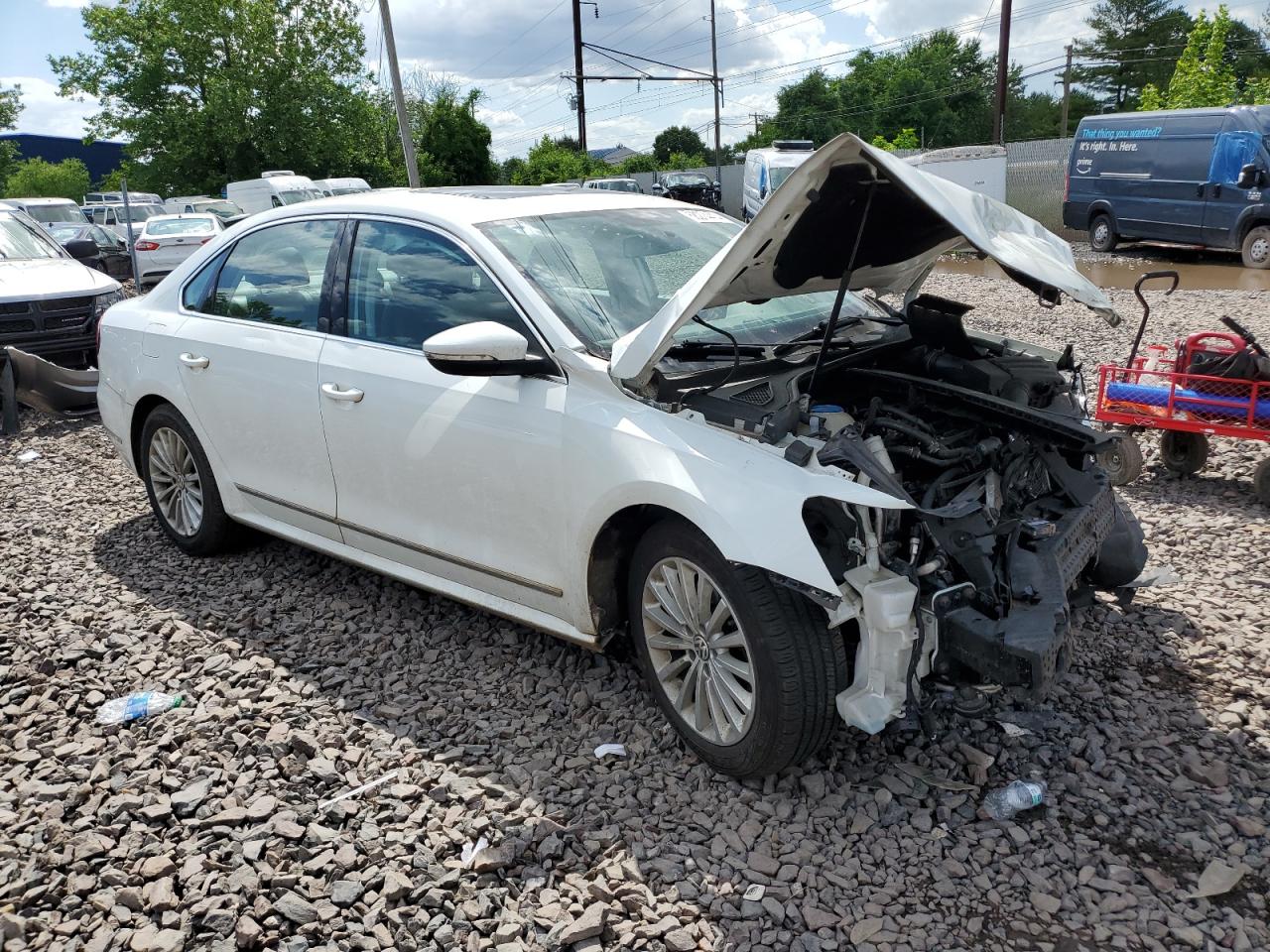 2017 Volkswagen Passat Se VIN: 1VWBT7A39HC038030 Lot: 58274414