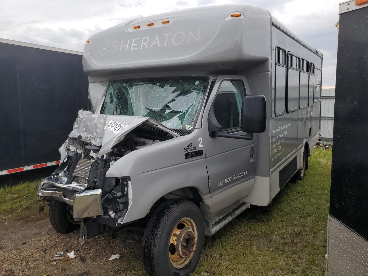 2021 Ford Econoline E450 Super Duty Cutaway Van იყიდება Elgin-ში, IL - Front End