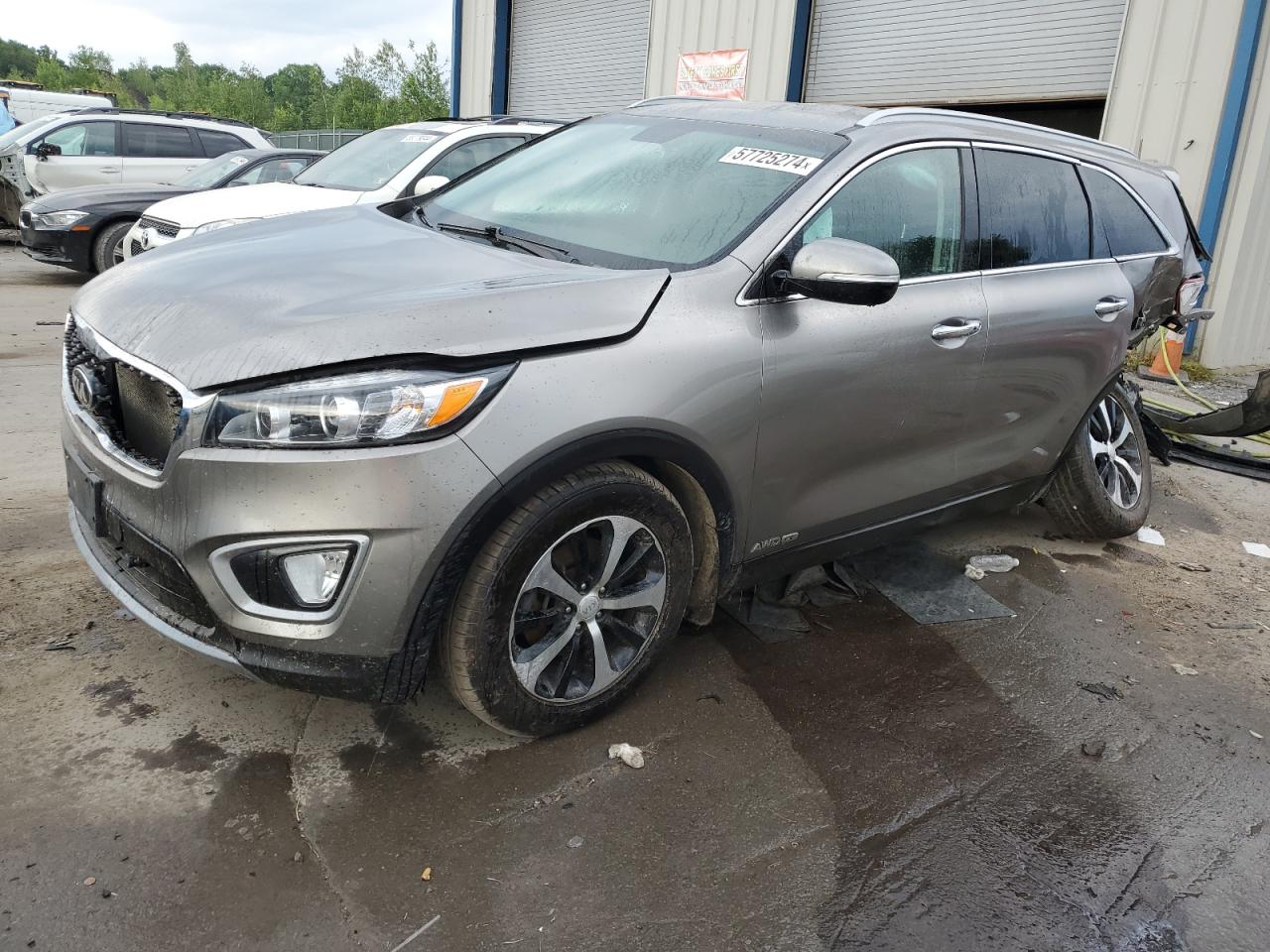 2018 Kia Sorento Ex VIN: 5XYPHDA55JG370316 Lot: 57725274