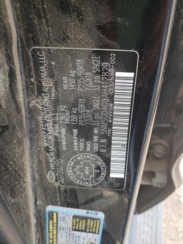 2010 HYUNDAI SANTA FE GLS