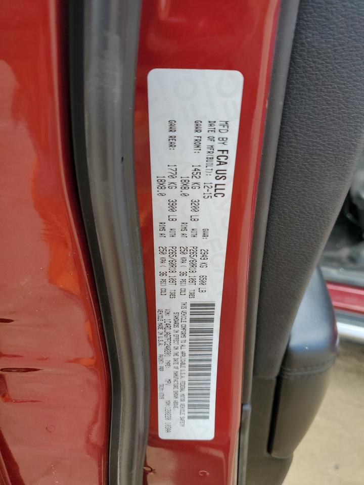 2015 Dodge Durango Sxt VIN: 1C4RDJAG7FC240201 Lot: 60224544