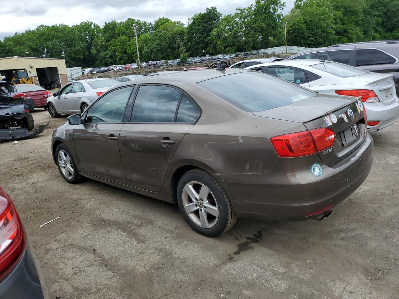 2012 Volkswagen Jetta Tdi VIN: 3VWLL7AJ4CM406463 Lot: 58745684