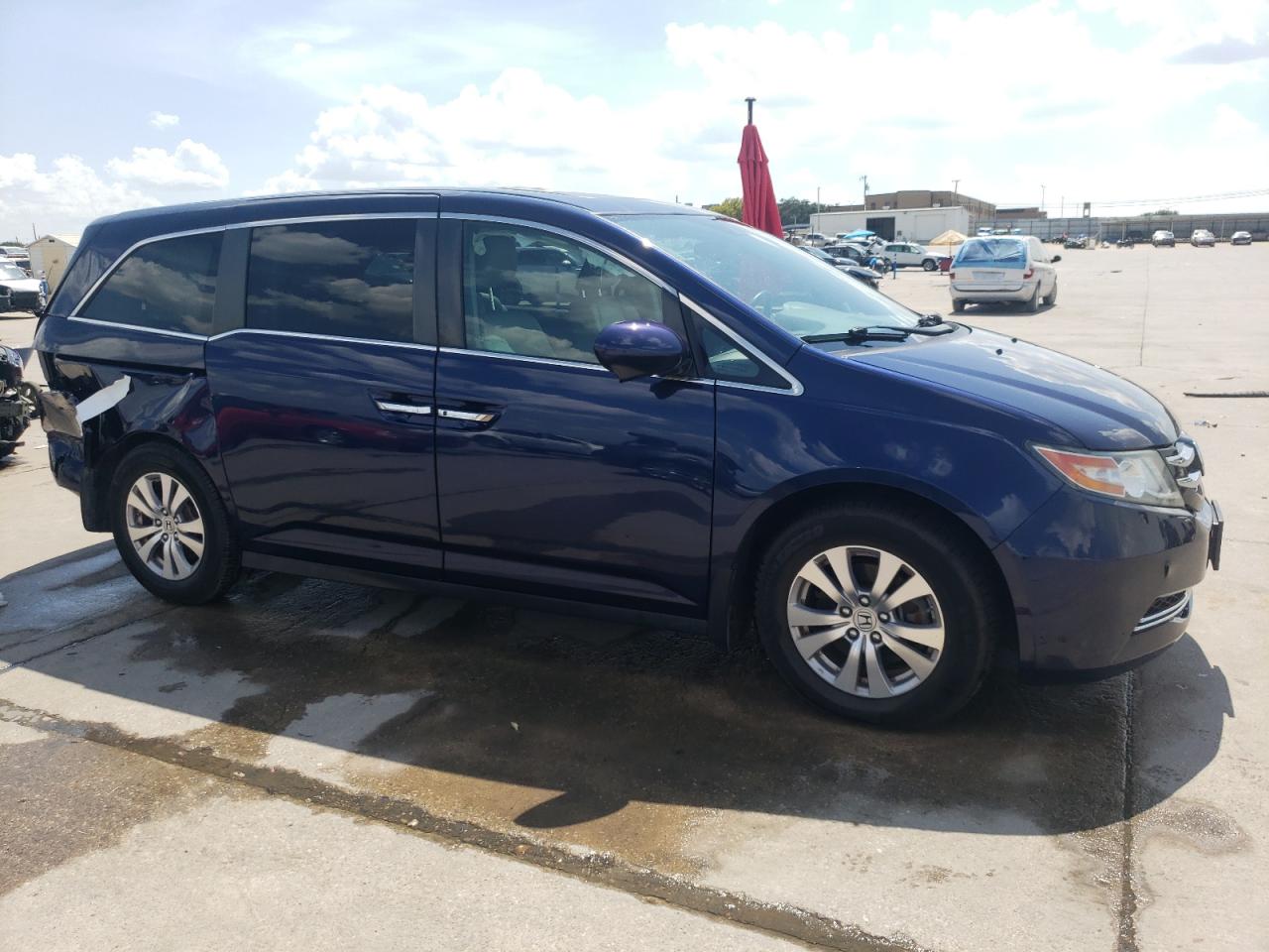 5FNRL5H67GB128090 2016 Honda Odyssey Exl