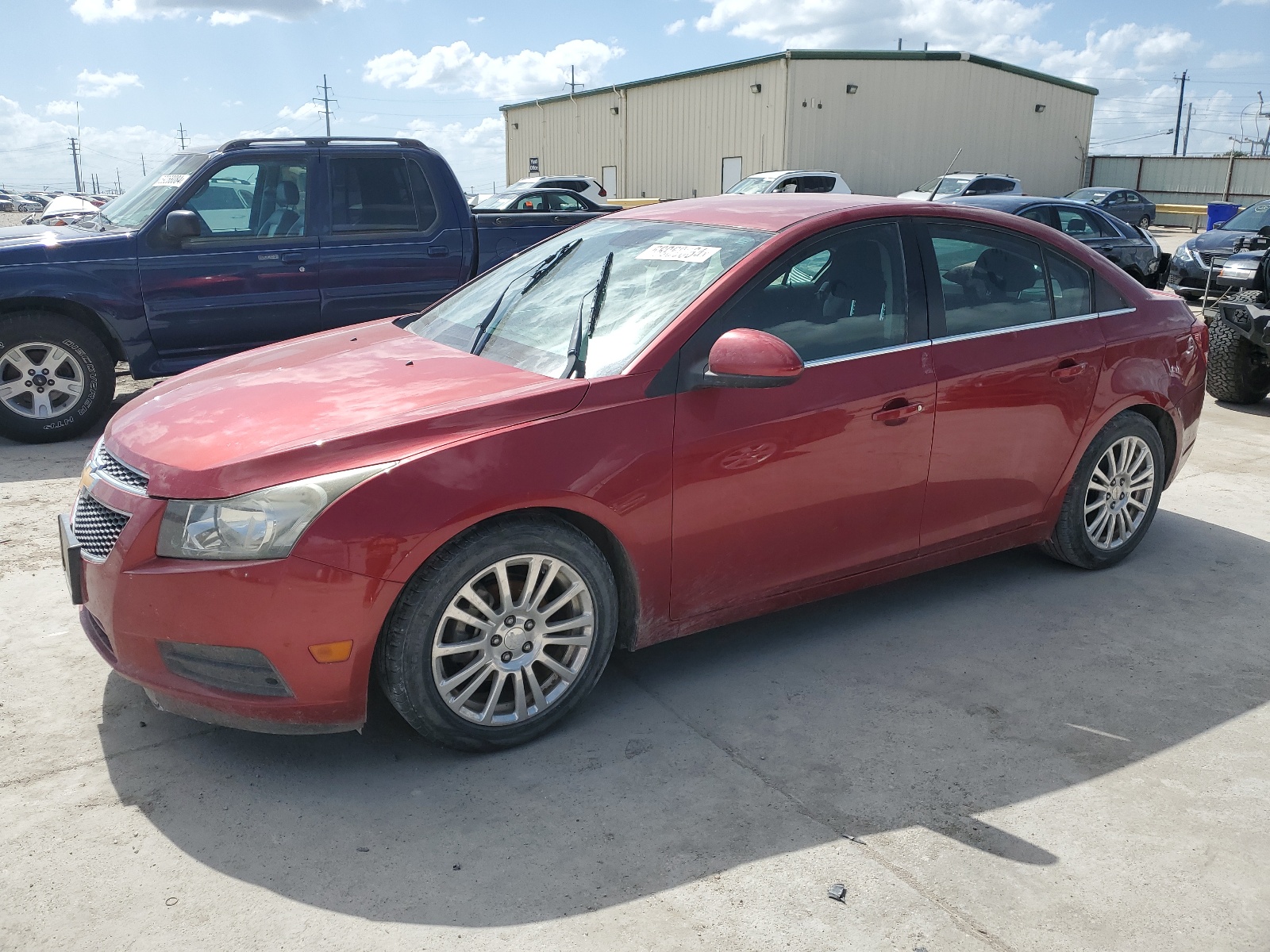 2013 Chevrolet Cruze Eco vin: 1G1PH5SB7D7163995