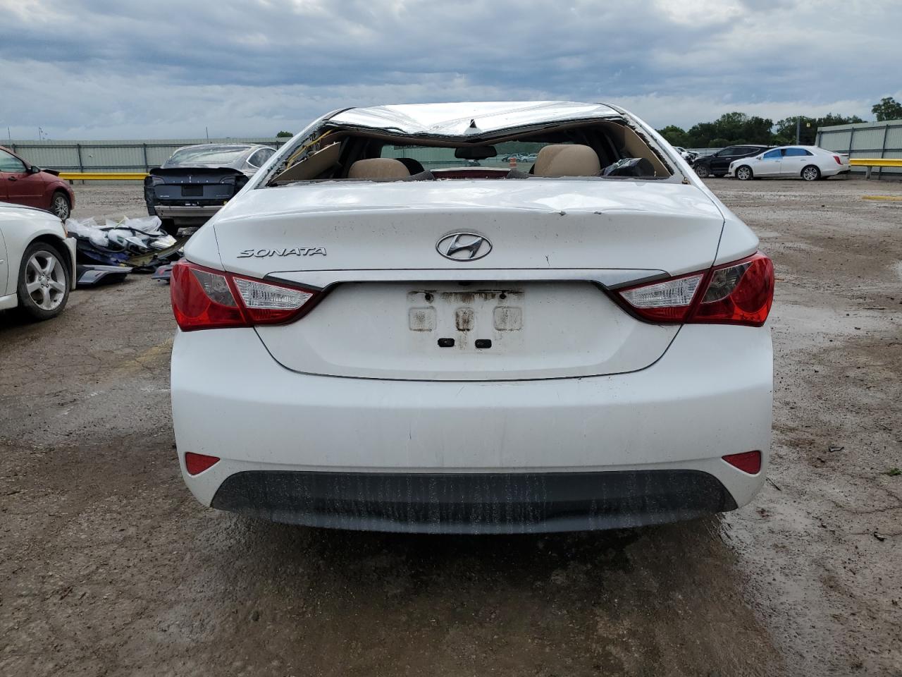 2014 Hyundai Sonata Gls VIN: 5NPEB4AC0EH940891 Lot: 57470134