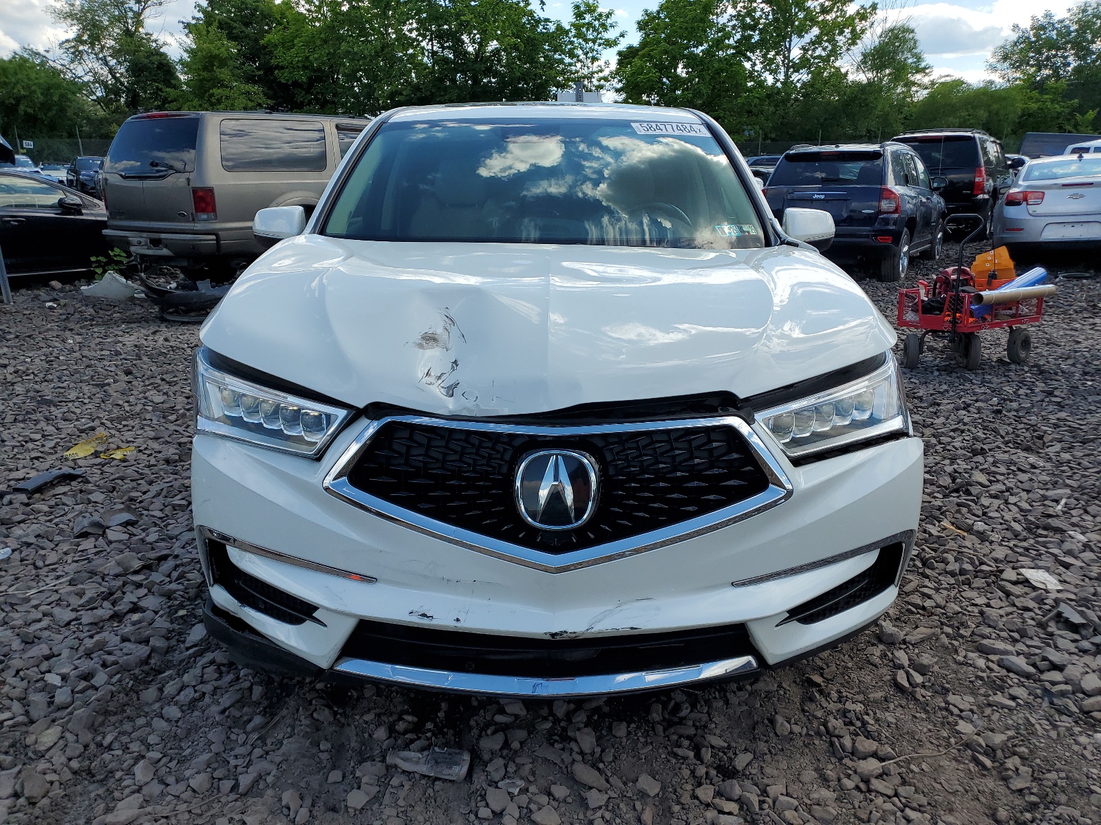 2017 Acura Mdx Technology vin: 5FRYD4H58HB005523