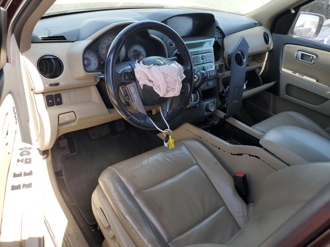 2011 Honda Pilot Touring VIN: 5FNYF3H96BB008694 Lot: 58863294