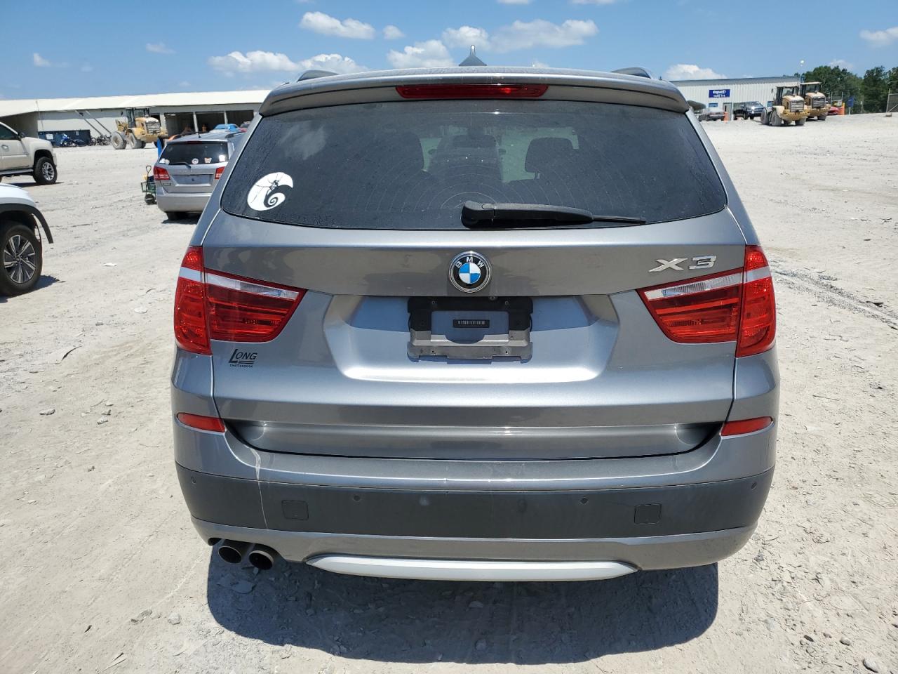 2011 BMW X3 xDrive28I VIN: 5UXWX5C51BL707621 Lot: 60021814