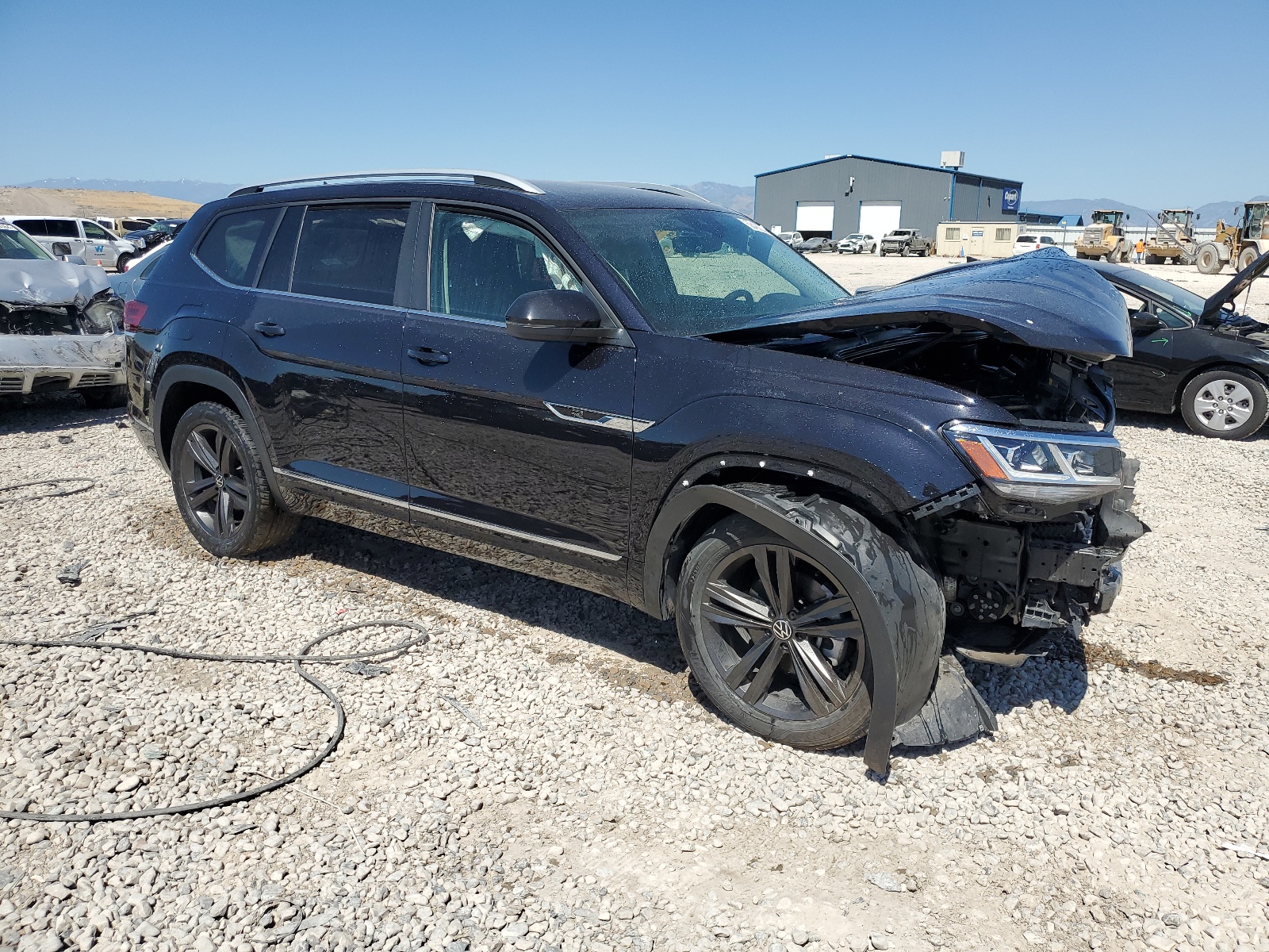 2022 Volkswagen Atlas Sel R-Line vin: 1V2AR2CA3NC513760