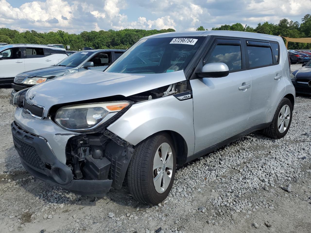 2015 Kia Soul VIN: KNDJN2A23F7760876 Lot: 57296754