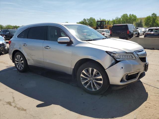  ACURA MDX 2015 Сріблястий