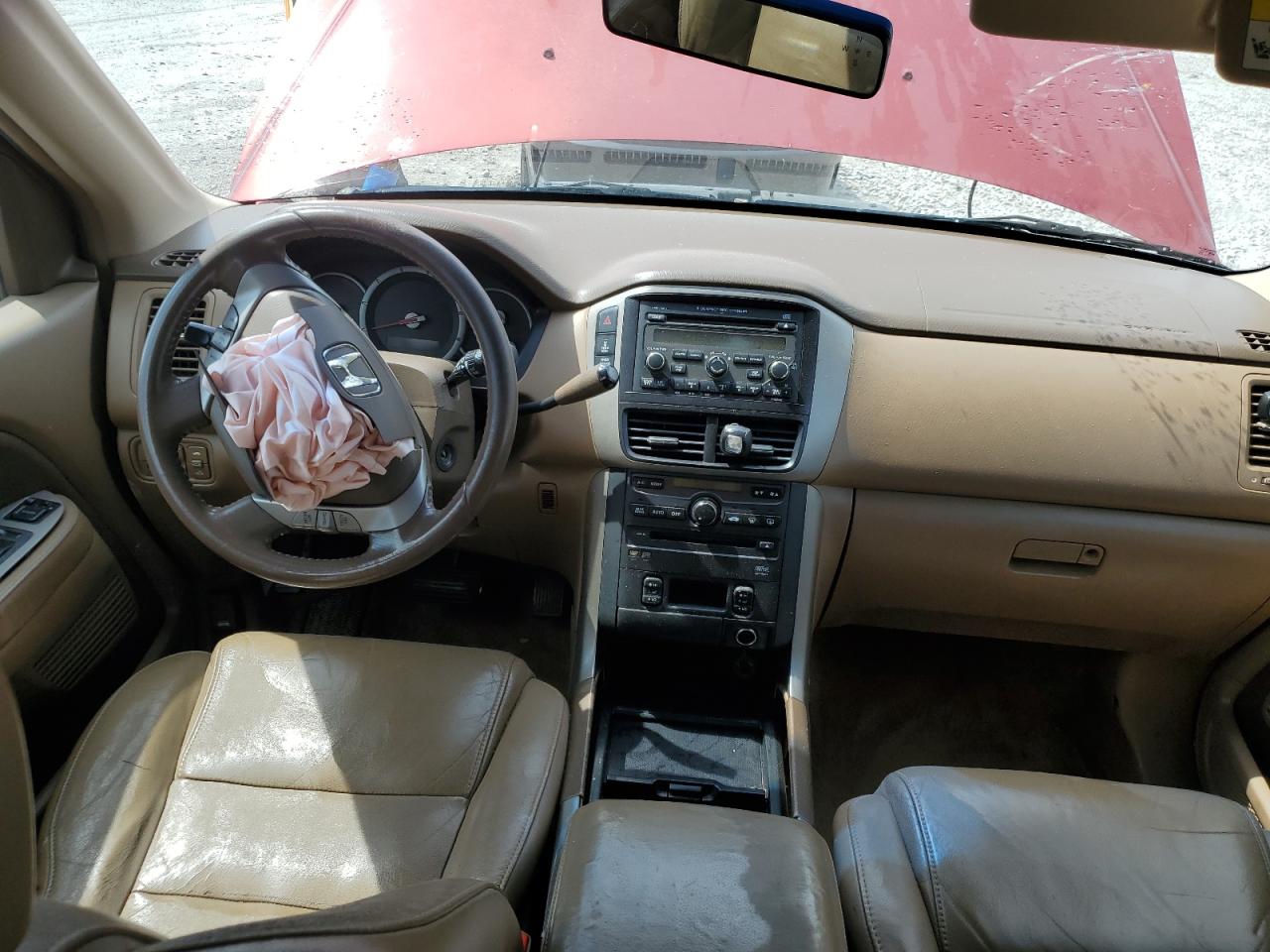 2006 Honda Pilot Ex VIN: 2HKYF18606H512885 Lot: 57491414