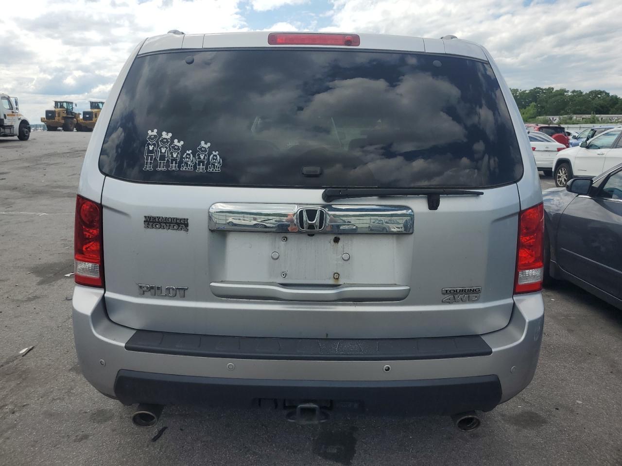 2010 Honda Pilot Touring VIN: 5FNYF4H99AB032752 Lot: 60271584
