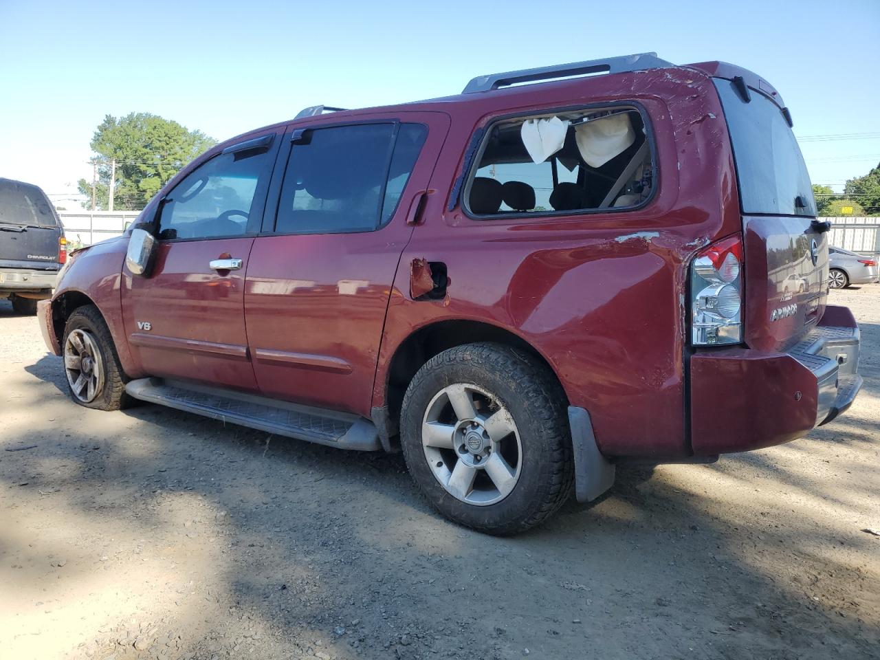 2007 Nissan Armada Se VIN: 5N1BA08A47N705492 Lot: 58947454