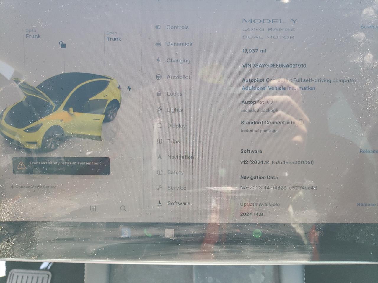 7SAYGDEE6NA021910 2022 Tesla Model Y