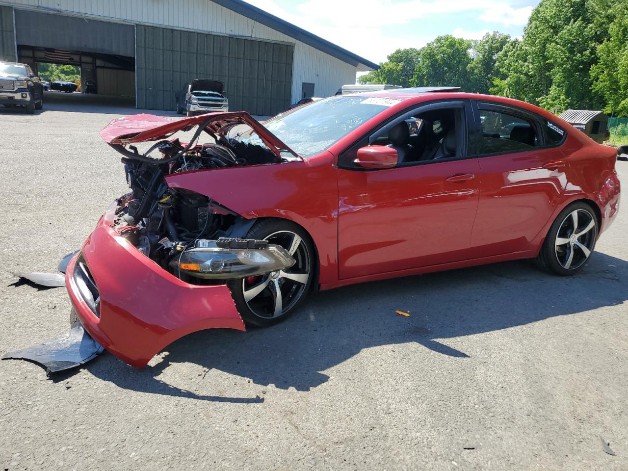 2014 Dodge Dart Gt VIN: 1C3CDFEBXED703091 Lot: 58727944