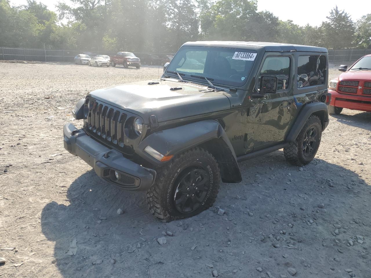 VIN 1C4HJXAG2MW662797 2021 JEEP WRANGLER no.1