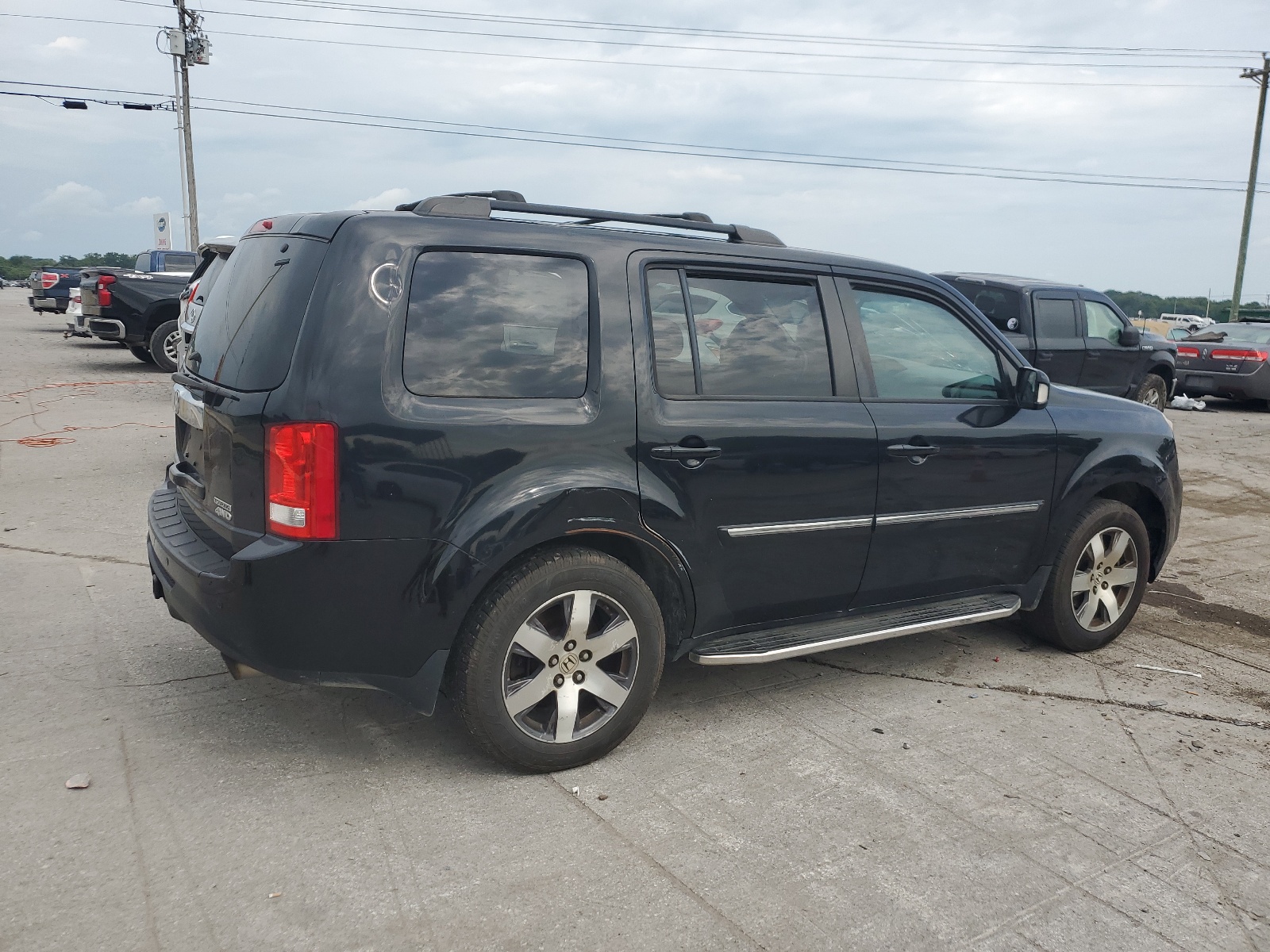 2012 Honda Pilot Touring vin: 5FNYF4H98CB010566