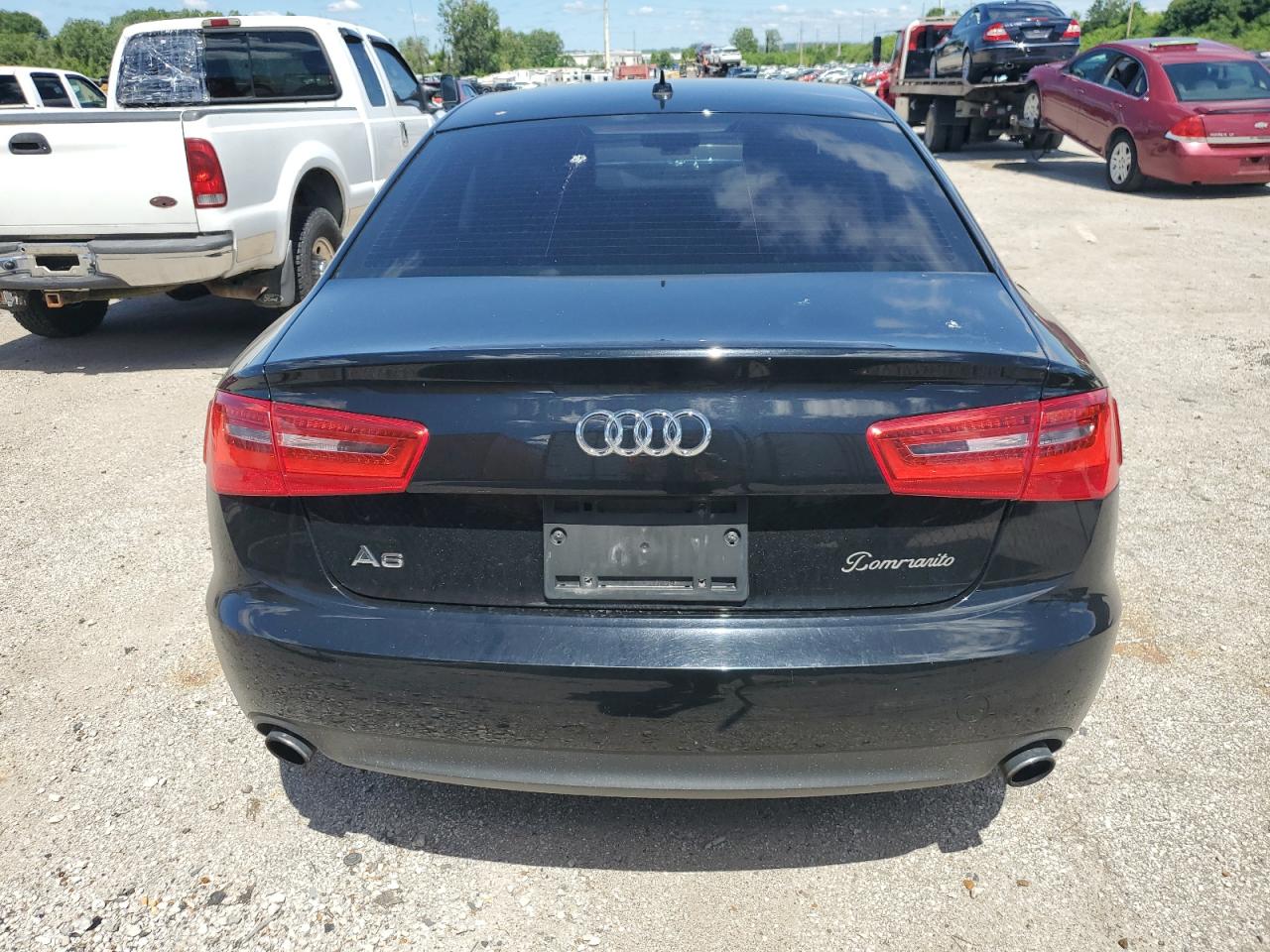 2014 Audi A6 Premium VIN: WAUFFAFC8EN061460 Lot: 58495784