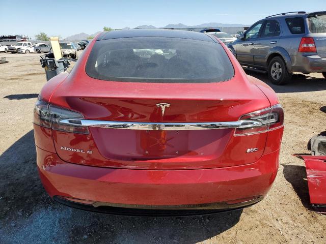  TESLA MODEL S 2017 Красный
