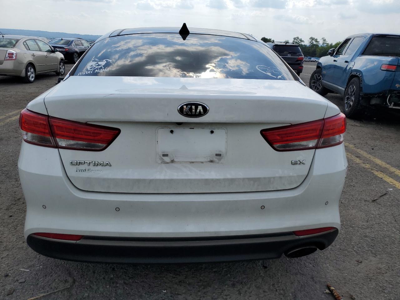 2018 Kia Optima Ex VIN: 5XXGU4L36JG225166 Lot: 60733354
